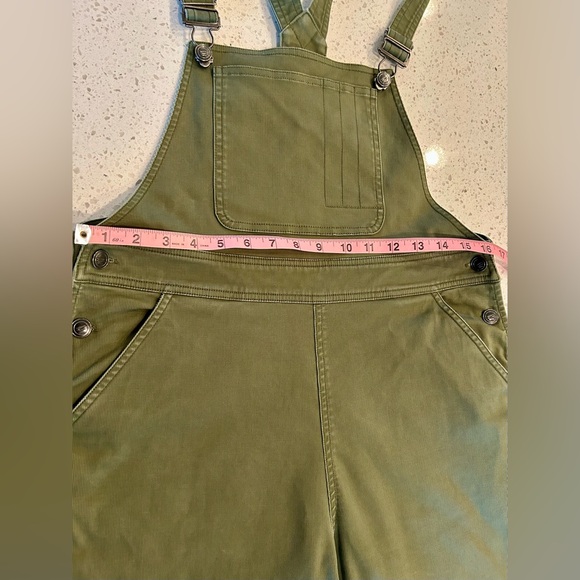 United By Blue Green (Juniper) Women's Overalls, Size Small, 98% Organic Cotton - Picture 7 of 10